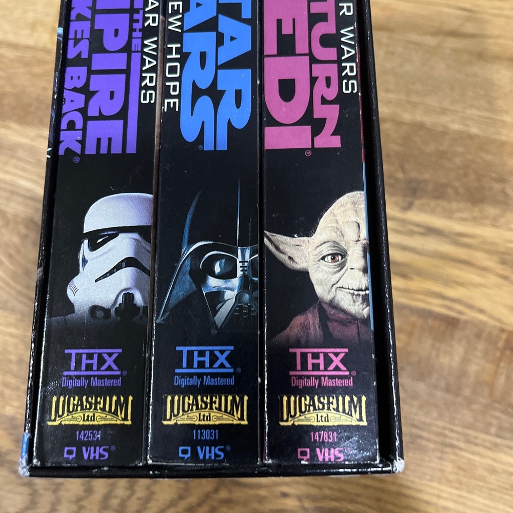 VHS Original Star Wars Trilogy